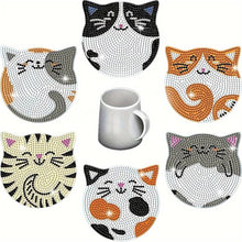 Charger l&#39;image dans la galerie, Sous-Verre Diamond Painting 5D avec Chats
