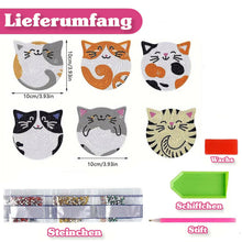 Charger l&#39;image dans la galerie, Sous-Verre Diamond Painting 5D avec Chats