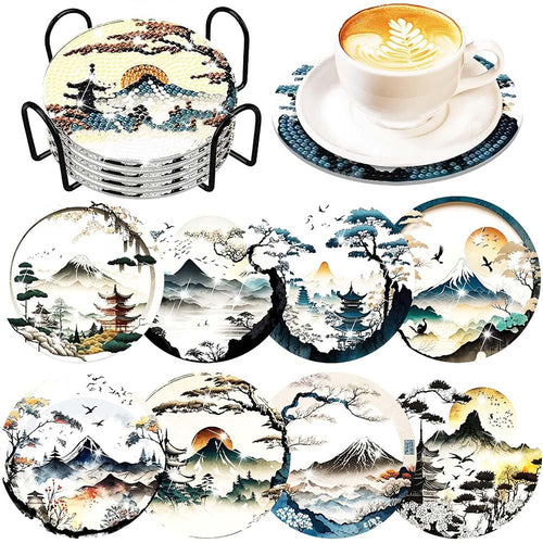Sous-Verre Diamond Painting 5D Paysage
