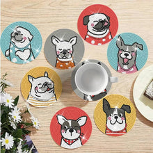 Charger l'image dans la galerie, Sous-Verre Diamond Painting 5D avec Chiens Chanceux