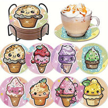Charger l'image dans la galerie, Sous-Verre Diamond Painting 5D Cornets de Glace Amusants