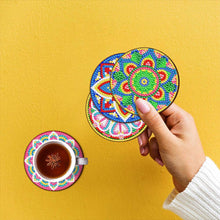 Charger l&#39;image dans la galerie, Sous-Verre Diamond Painting 5D avec design de Mandala