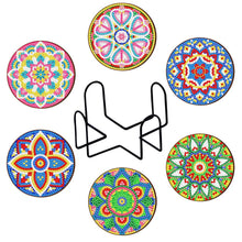 Charger l&#39;image dans la galerie, Sous-Verre Diamond Painting 5D avec design de Mandala