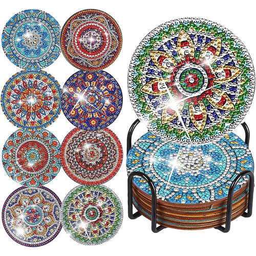 Sous-Verre Diamond Art Mandala