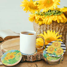 Charger l&#39;image dans la galerie, Sous-Verre Diamond Painting 5D avec Tournesols