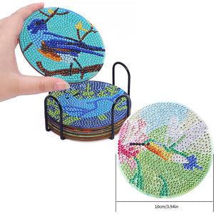 Sous-Verre Diamond Painting 5D Oiseaux
