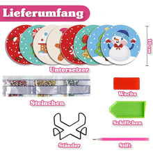 Charger l&#39;image dans la galerie, Sous-Verre Diamond Painting 5D Noël