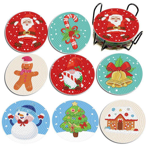 Sous-Verre Diamond Painting 5D Noël