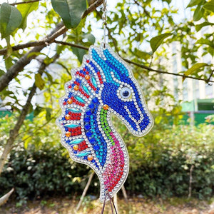 Carillon Diamond Painting avec Dragon