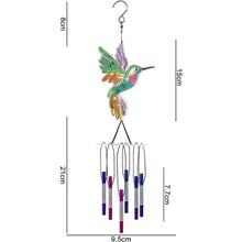 Charger l&#39;image dans la galerie, Carillon Diamond Painting avec Colibri