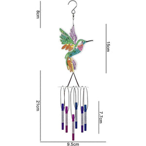 Carillon Diamond Painting avec Colibri