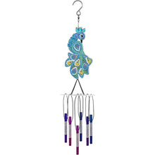 Charger l'image dans la galerie, Carillon Diamond Painting avec Paon