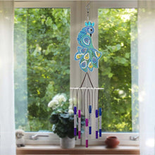 Charger l'image dans la galerie, Carillon Diamond Painting avec Paon