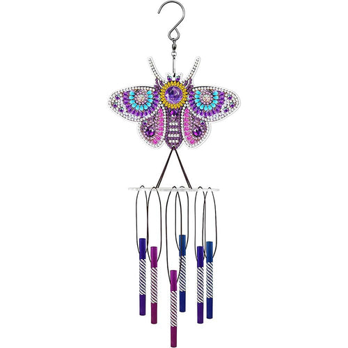 Carillon Diamond Painting avec Papillon