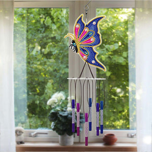 Carillon Diamond Painting avec Design de Papillon