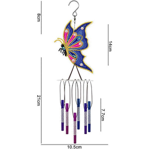 Carillon Diamond Painting avec Design de Papillon