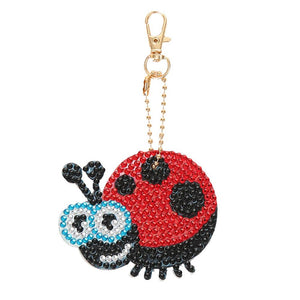 Pendentif Diamond Painting 5D Insectes Ensemble de 4 Pièces