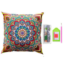 Charger l&#39;image dans la galerie, Housse de Coussin Diamond Painting 5D 30x30 cm Mandala