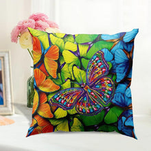 Charger l&#39;image dans la galerie, Housse de Coussin Diamond Painting 5D 30x30 cm Papillon