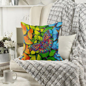 Housse de Coussin Diamond Painting 5D 30x30 cm Papillon