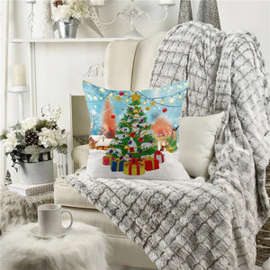 Housse de Coussin Diamond Painting 5D 30x30 cm Sapin de Noël