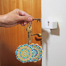 Charger l&#39;image dans la galerie, Porte-Clés Diamond Painting 5D Mandala 8 Pièces