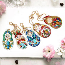 Charger l&#39;image dans la galerie, Porte-Clés Diamond Painting 5D Matryoshka