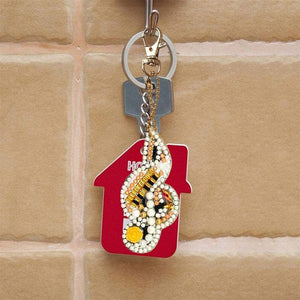 Porte-Clés Diamond Painting 5D Mélodie 5 Pièces