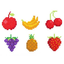 Charger l&#39;image dans la galerie, Ensemble d&#39;Autocollants Diamond Painting avec Fruits pour Enfants