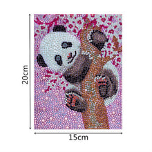 Charger l&#39;image dans la galerie, Diamond Painting 5D Panda pour Enfants avec Cadre Photo