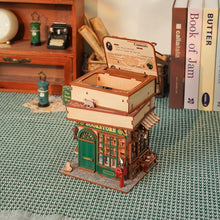 Charger l&#39;image dans la galerie, Maison Miniature Librairie du Temps