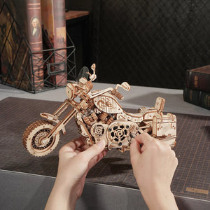 Puzzle 3D Moto de type cruiser