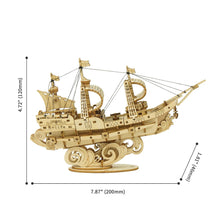 Charger l&#39;image dans la galerie, Puzzle 3D Navire à voile