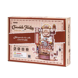 Puzzle 3D Usine de Chocolat Marbre