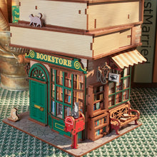 Charger l&#39;image dans la galerie, Maison Miniature Librairie du Temps