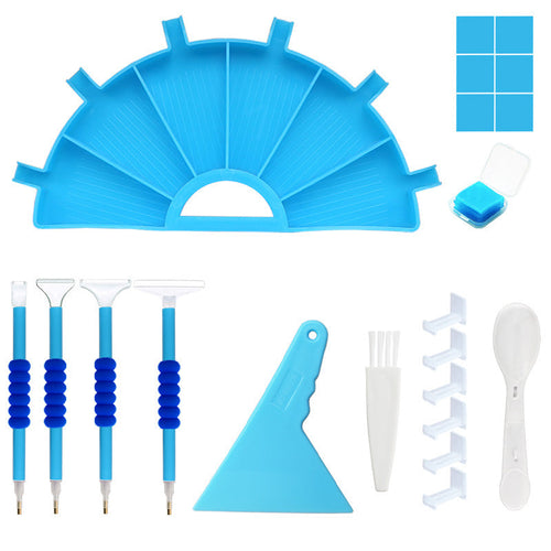 Ensemble d'Outils Professionnels Diamond Painting 10 Pièces Accessoires