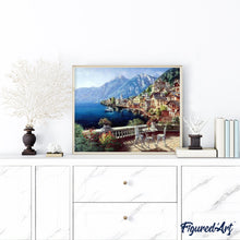 Charger l'image dans la galerie, peinture par numéros | Jolie Vue sur Mer | complexe, paysages | FiguredArt