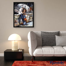 Charger l'image dans la galerie, peinture par numéros | Couple sous la pluie | complexe, france, romantique | FiguredArt