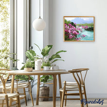 Charger l'image dans la galerie, peinture par numéros | Rivière Sauvage | complexe, fleurs, paysages | FiguredArt