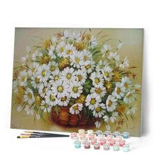 Charger l'image dans la galerie, peinture par numéros | Fleurs blanches | facile, fleurs | FiguredArt