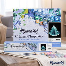 Charger l'image dans la galerie, peinture par numéros | Robe de Mariée cristaline | facile, romantique | FiguredArt