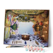 Charger l'image dans la galerie, peinture par numéros | Rotation quatre Saisons | complexe, paysages | FiguredArt