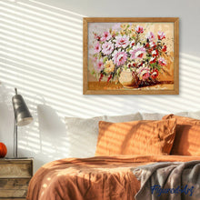 Charger l'image dans la galerie, peinture par numéros | Vase jaune et joli Bouquet | fleurs, intermédiaire | FiguredArt