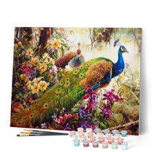 Charger l'image dans la galerie, peinture par numéros | Jolis Paons | animaux, complexe, paons | FiguredArt