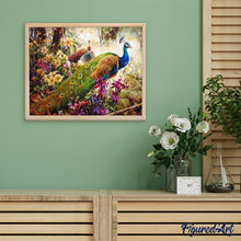 Charger l'image dans la galerie, peinture par numéros | Jolis Paons | animaux, complexe, paons | FiguredArt