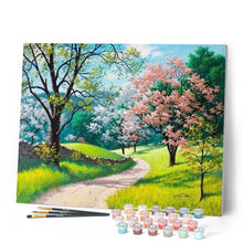 Charger l'image dans la galerie, peinture par numéros | Promenade au Printemps | complexe, paysages | FiguredArt