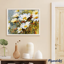 Charger l'image dans la galerie, peinture par numéros | Champ de Marguerites | facile, france, paysages | FiguredArt