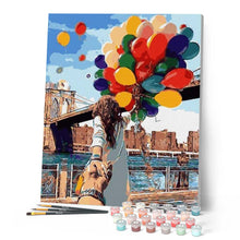 Charger l'image dans la galerie, peinture par numéros | Ballons Colorés | envies d’ailleurs, facile, france, romantique | FiguredArt