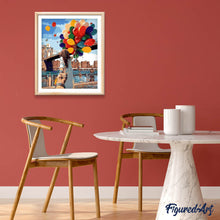 Charger l'image dans la galerie, peinture par numéros | Ballons Colorés | envies d’ailleurs, facile, france, romantique | FiguredArt