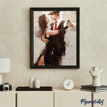 Charger l'image dans la galerie, peinture par numéros | Danse de Couple | danse, intermédiaire | FiguredArt